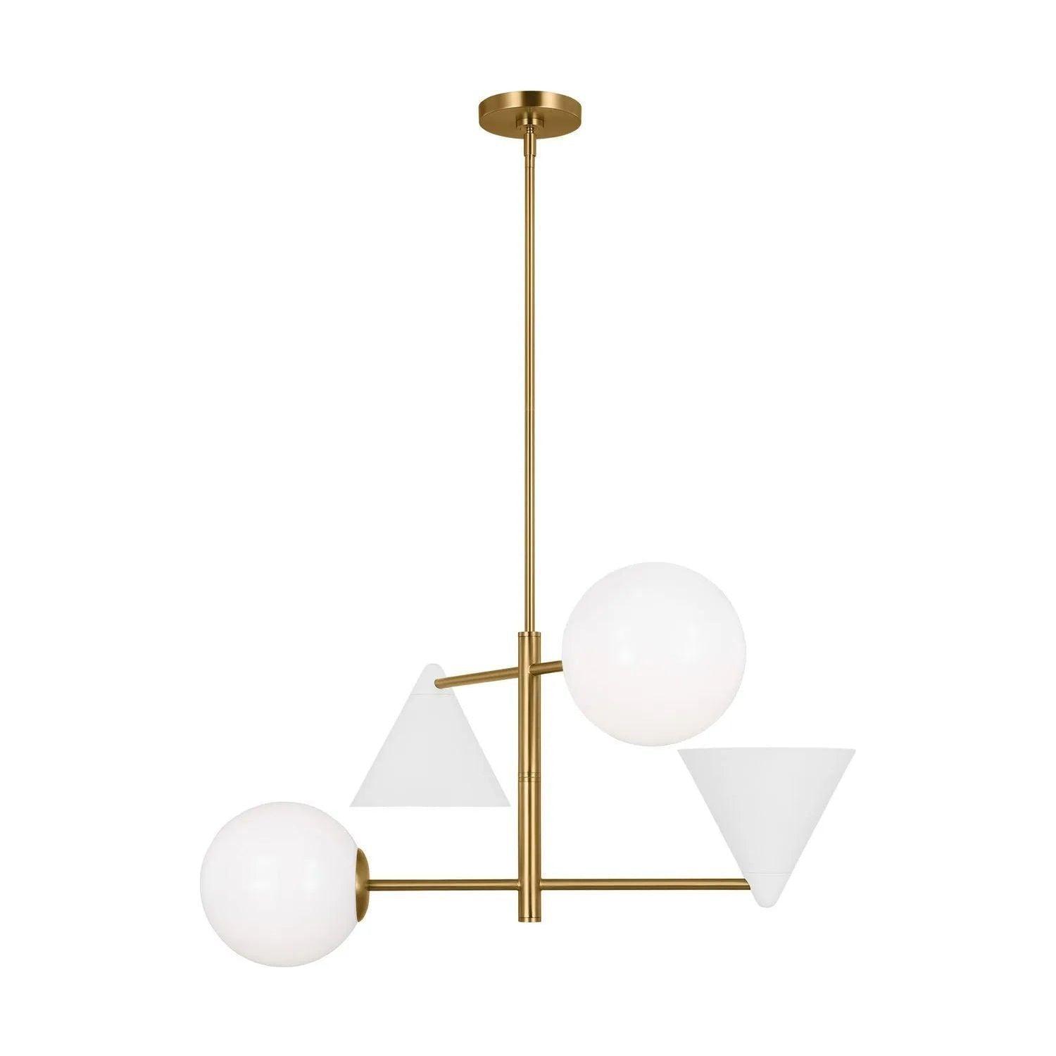 Visual Comfort Studio Collection - Cosmo Chandelier - AEC1114MWTBBS - Canada Light Shop