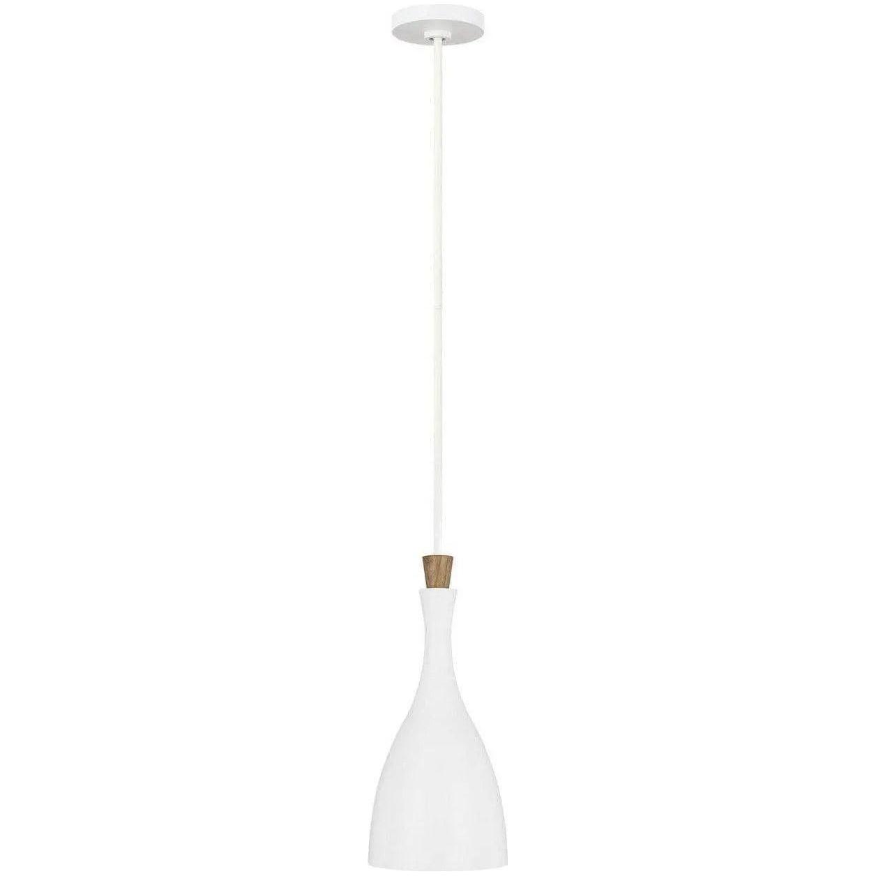 Visual Comfort Studio Collection - Darwin Narrow Pendant - EP1131MWT - Canada Light Shop