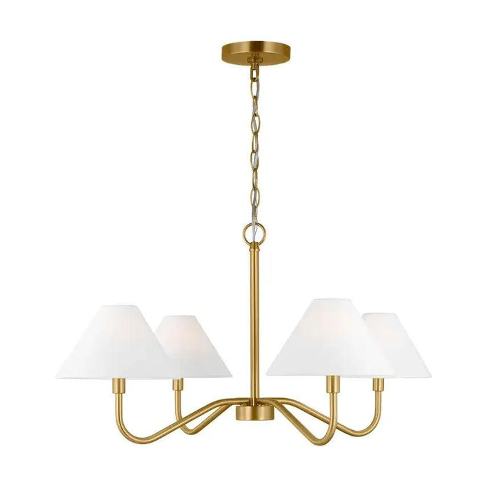 Visual Comfort Studio Collection - Eldon Chandelier - DJC1194SB - Canada Light Shop
