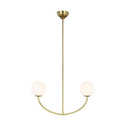 Visual Comfort Studio Collection - Galassia Linear Chandelier - AEC1042BBS - Canada Light Shop