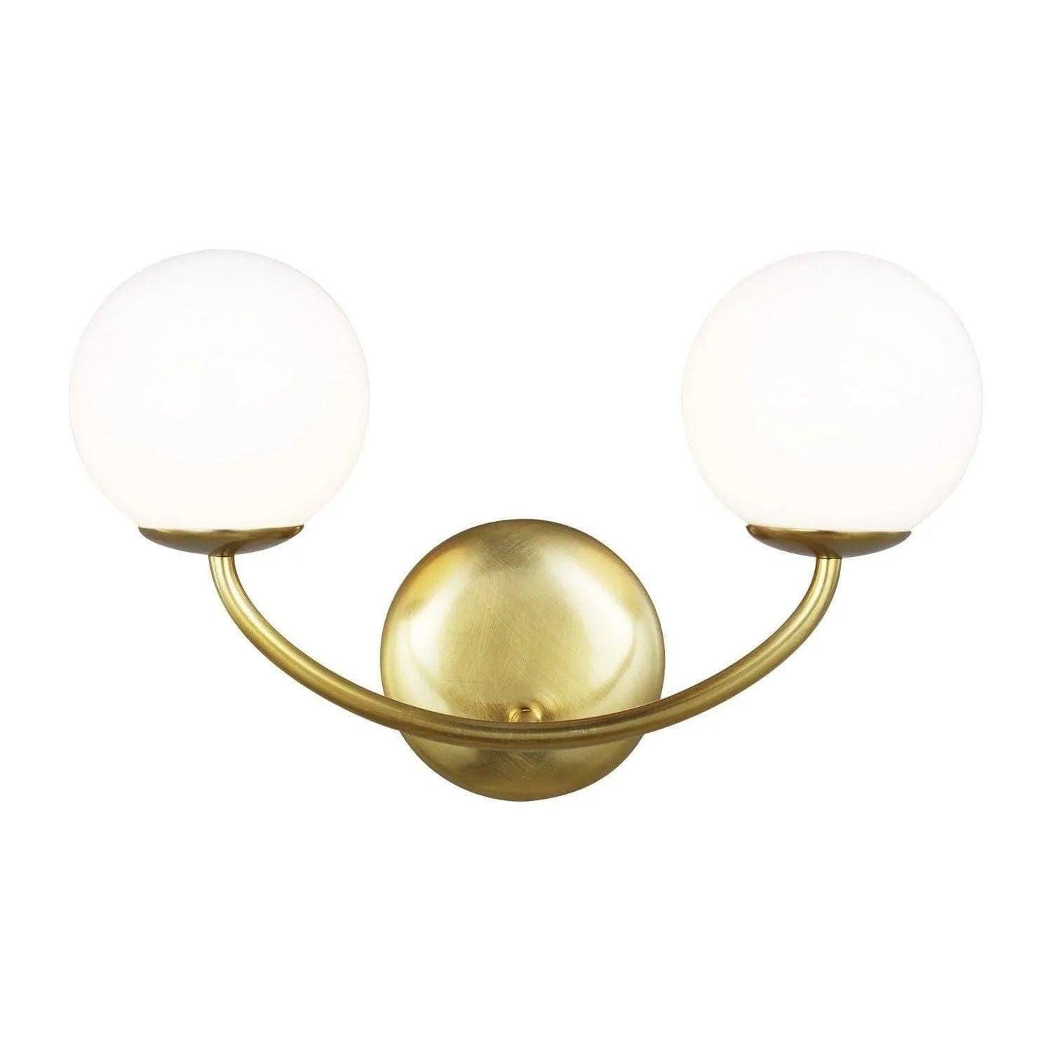 Visual Comfort Studio Collection - Galassia Vanity - AEV1012BBS - Canada Light Shop
