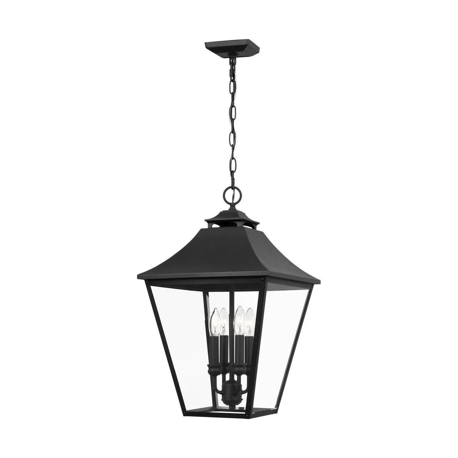 Visual Comfort Studio Collection - Galena Outdoor Pendant - OL14408TXB - Canada Light Shop