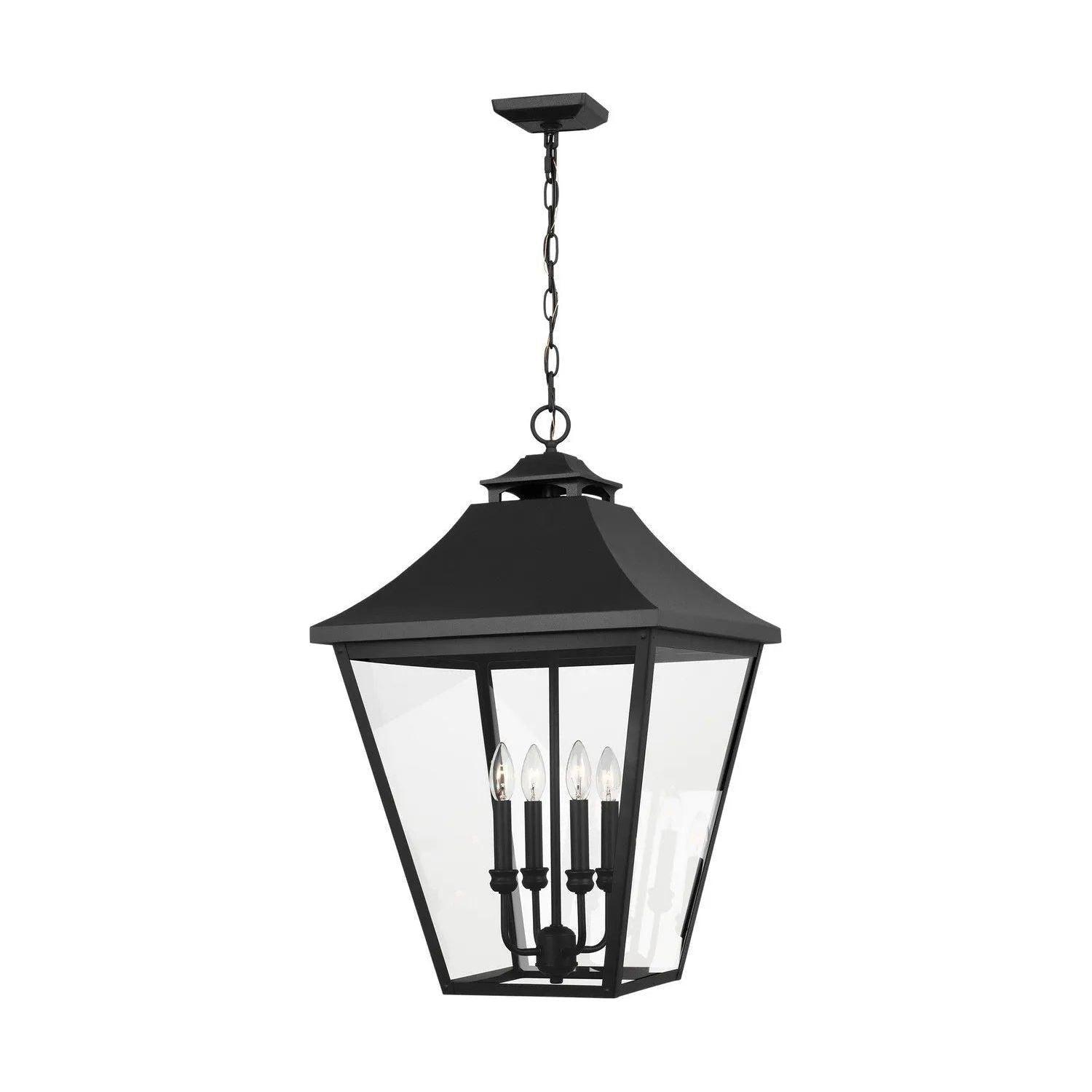 Visual Comfort Studio Collection - Galena Outdoor Pendant - OL14409TXB - Canada Light Shop