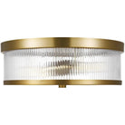 Visual Comfort Studio Collection - Geneva Flush Mount - CF1052BBS - Canada Light Shop