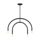 Visual Comfort Studio Collection - Hadden Chandelier - DJC1114MBK - Canada Light Shop