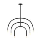 Visual Comfort Studio Collection - Hadden Chandelier - DJC1126MBK - Canada Light Shop
