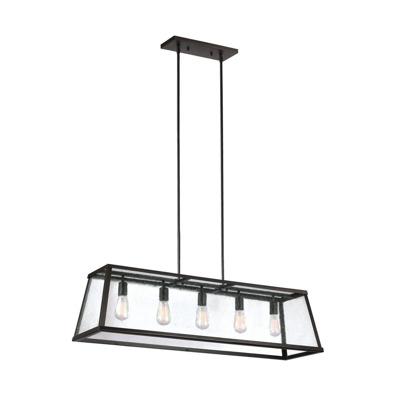 Visual Comfort Studio Collection - Harrow Island Chandelier - F3073/5ORB - Canada Light Shop