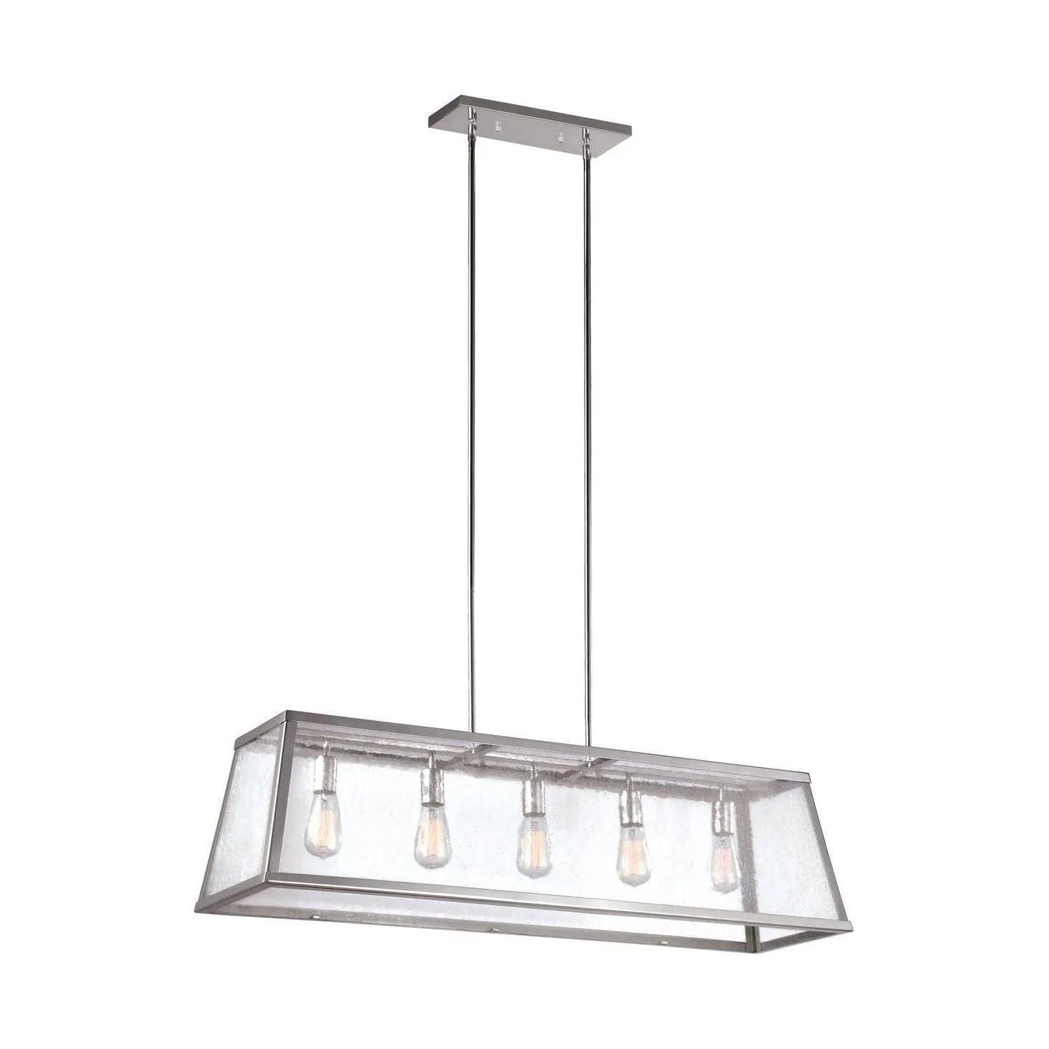 Visual Comfort Studio Collection - Harrow Island Chandelier - F3073/5PN - Canada Light Shop