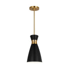 Visual Comfort Studio Collection - Heath Narrow Pendant - EP1221MBKBBS - Canada Light Shop