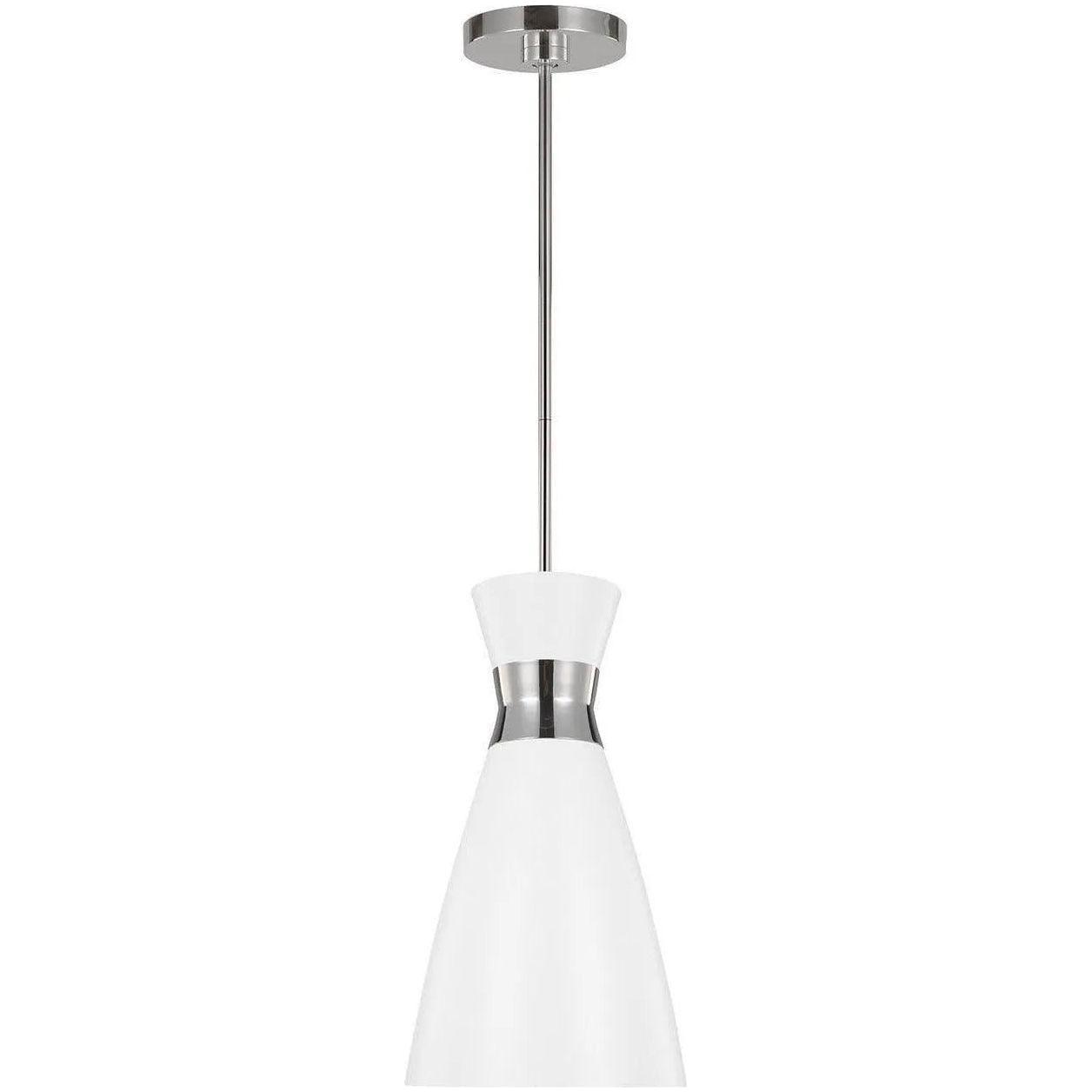 Visual Comfort Studio Collection - Heath Narrow Pendant - EP1221MWTPN - Canada Light Shop