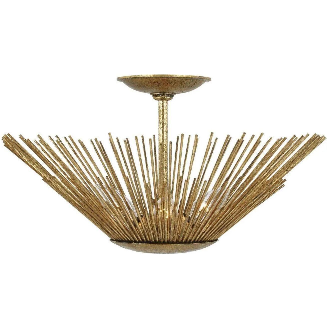 Visual Comfort Studio Collection - Helios Flush Mount - AF1083ADB - Canada Light Shop