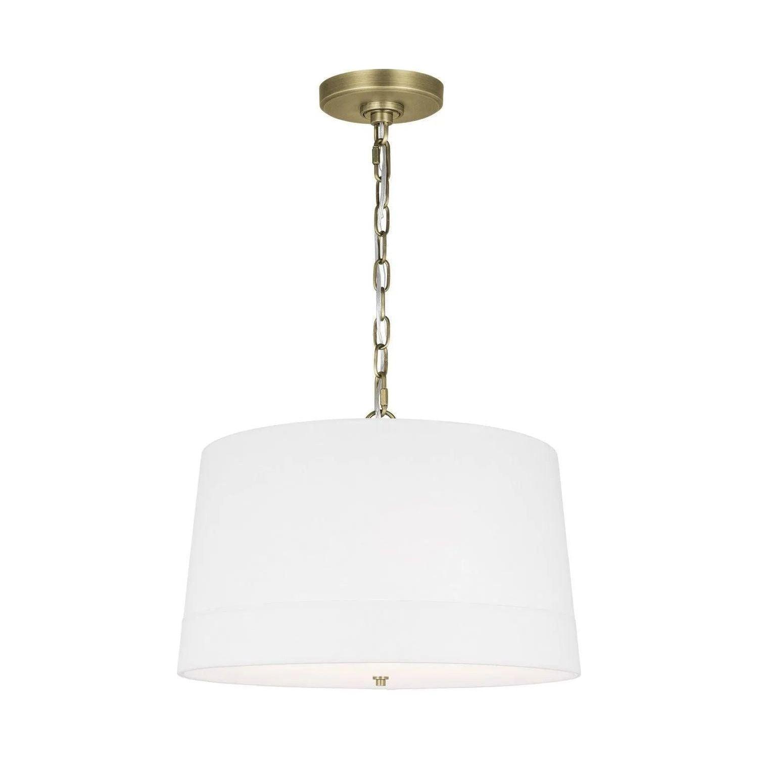 Visual Comfort Studio Collection - Ivie Wide Pendant - LP1094TWBWLW - Canada Light Shop