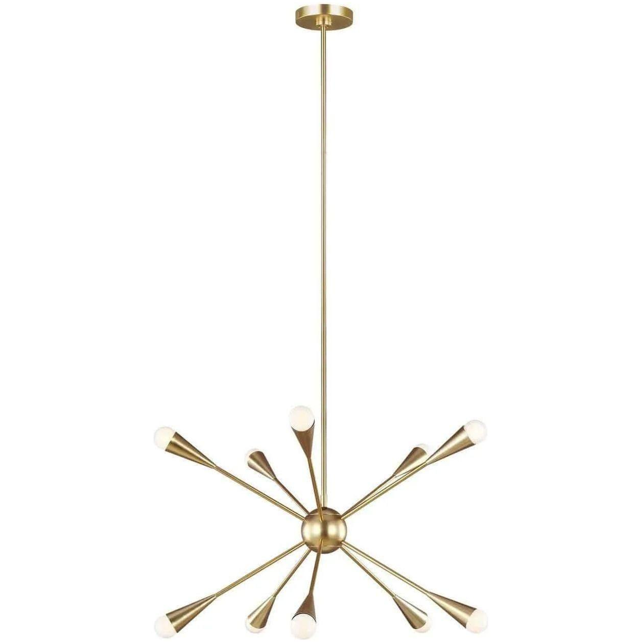 Visual Comfort Studio Collection - Jax Chandelier - EC10310BBS - Canada Light Shop