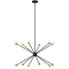 Visual Comfort Studio Collection - Jax Chandelier - EC10312MBK - Canada Light Shop