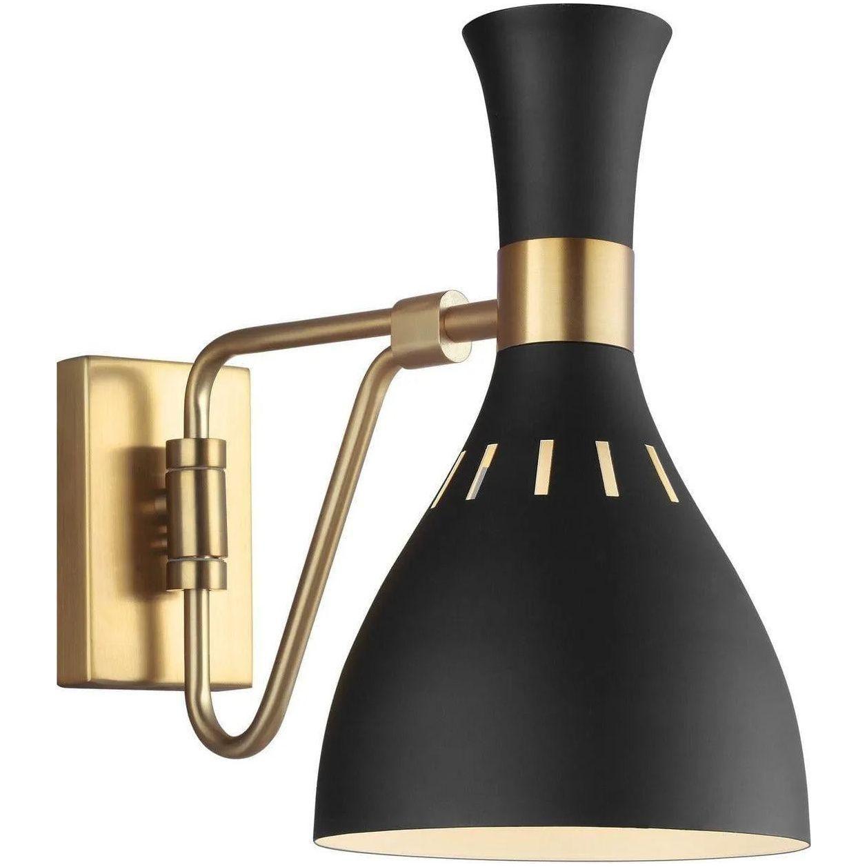 Visual Comfort Studio Collection - Joan Wall Sconce - EW1061MBK - Canada Light Shop