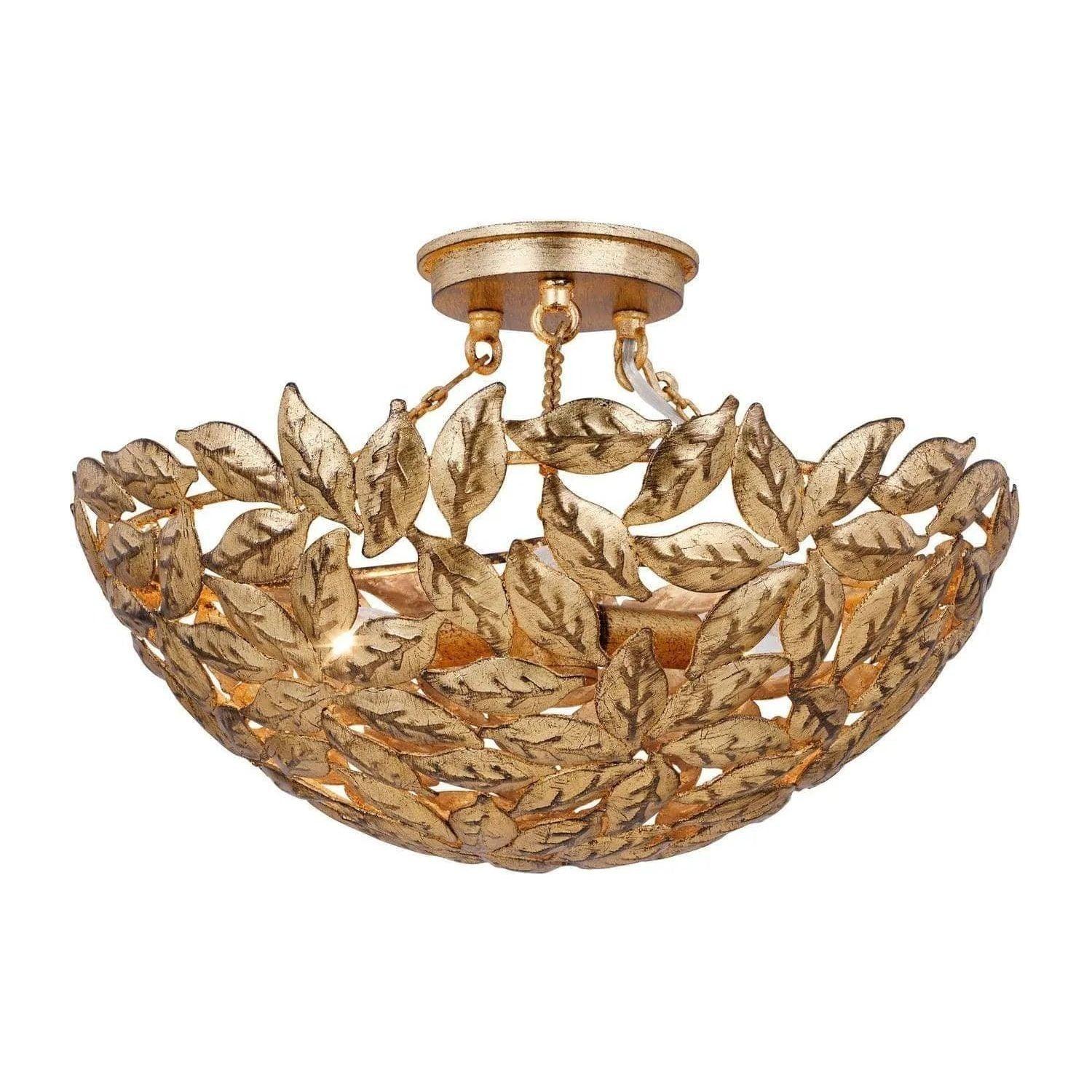Visual Comfort Studio Collection - Kelan Semi Flush Mount - AF1173ADB - Canada Light Shop