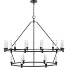Visual Comfort Studio Collection - Keystone Two-Tier Chandelier - CC11818AI - Canada Light Shop