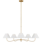 Visual Comfort Studio Collection - Laguna Chandelier - CC1695BBS - Canada Light Shop