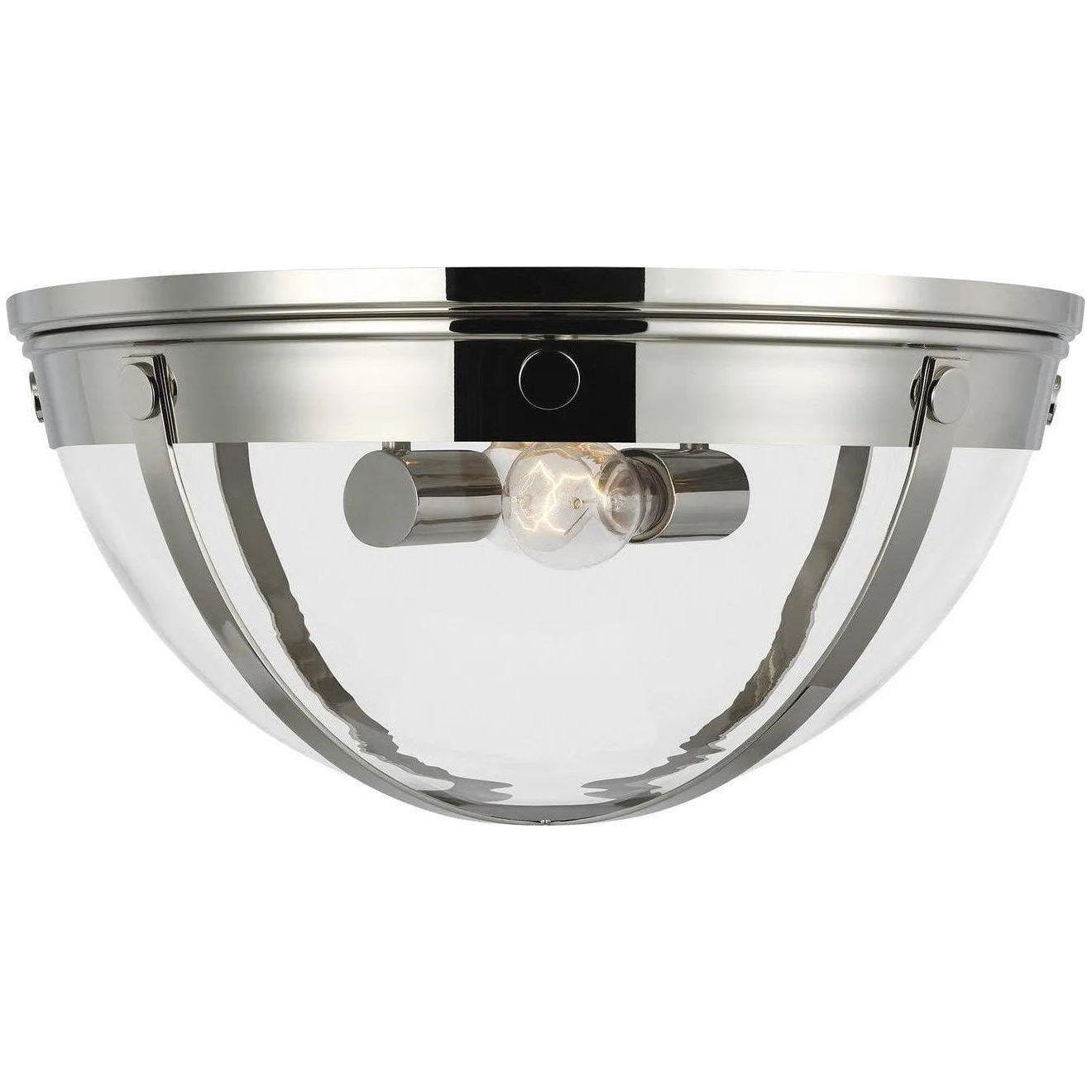 Visual Comfort Studio Collection - Logan Flush Mount - TF1002PN - Canada Light Shop