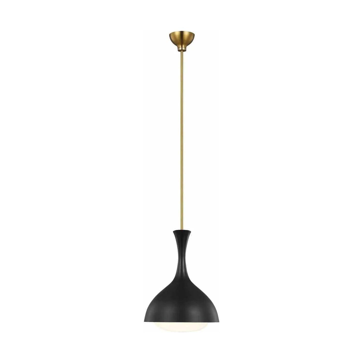 Visual Comfort Studio Collection - Lucerne Pendant - AEP1011BBSMBK - Canada Light Shop