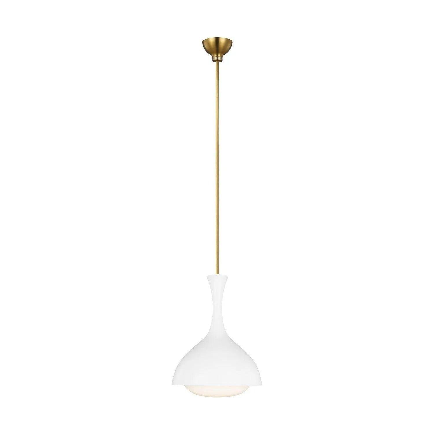 Visual Comfort Studio Collection - Lucerne Pendant - AEP1011BBSMWT - Canada Light Shop