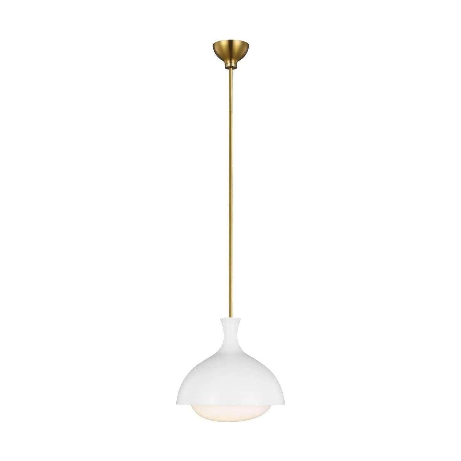 Visual Comfort Studio Collection - Lucerne Pendant - AEP1021BBSMWT - Canada Light Shop