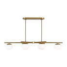 Visual Comfort Studio Collection - Lune Linear Chandelier - EC1276BBS - Canada Light Shop