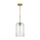 Visual Comfort Studio Collection - Monroe Cylinder Pendant - KSP1051BBSGW - Canada Light Shop