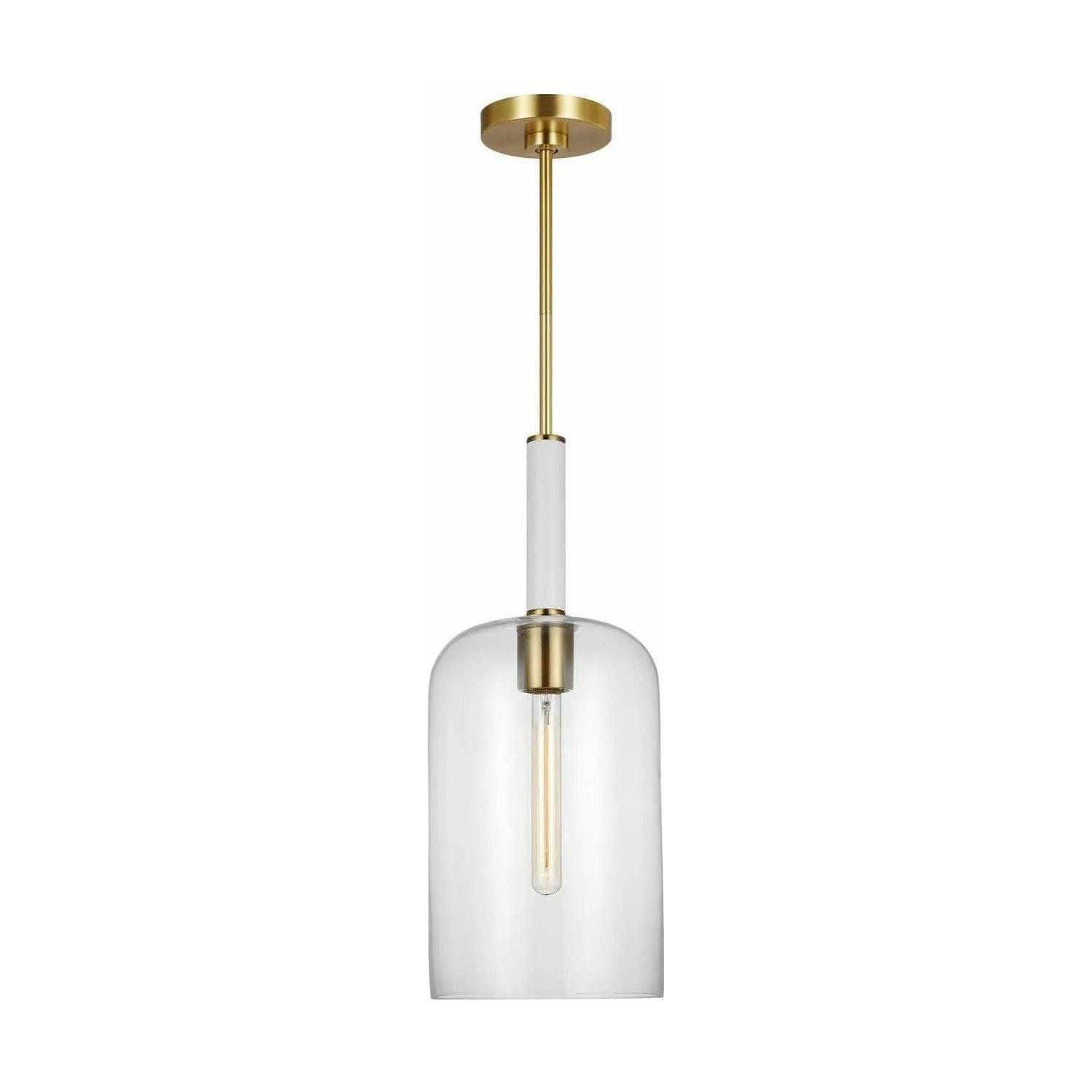Visual Comfort Studio Collection - Monroe Cylinder Pendant - KSP1051BBSGW - Canada Light Shop