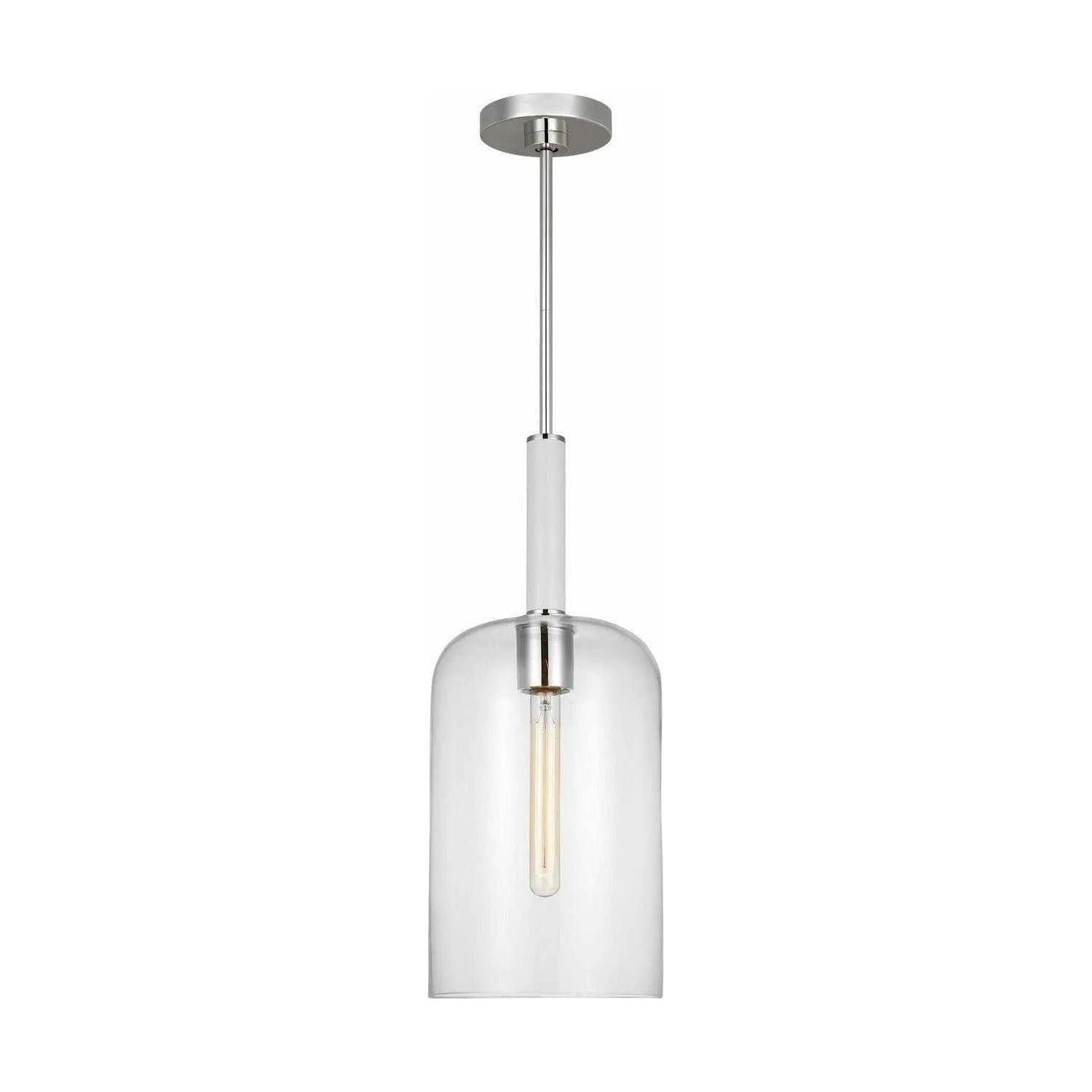 Visual Comfort Studio Collection - Monroe Cylinder Pendant - KSP1051PNGW - Canada Light Shop