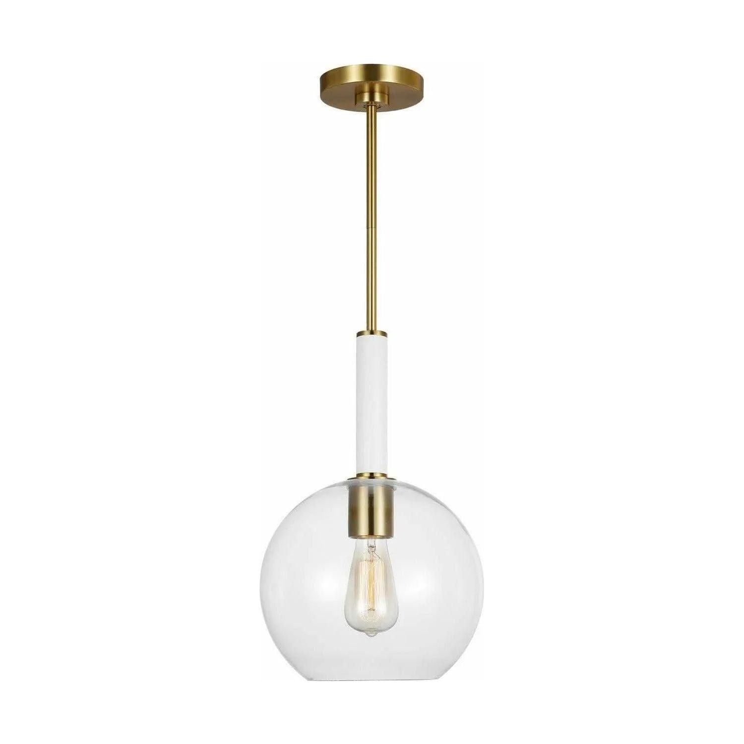 Visual Comfort Studio Collection - Monroe Round Pendant - KSP1061BBSGW - Canada Light Shop