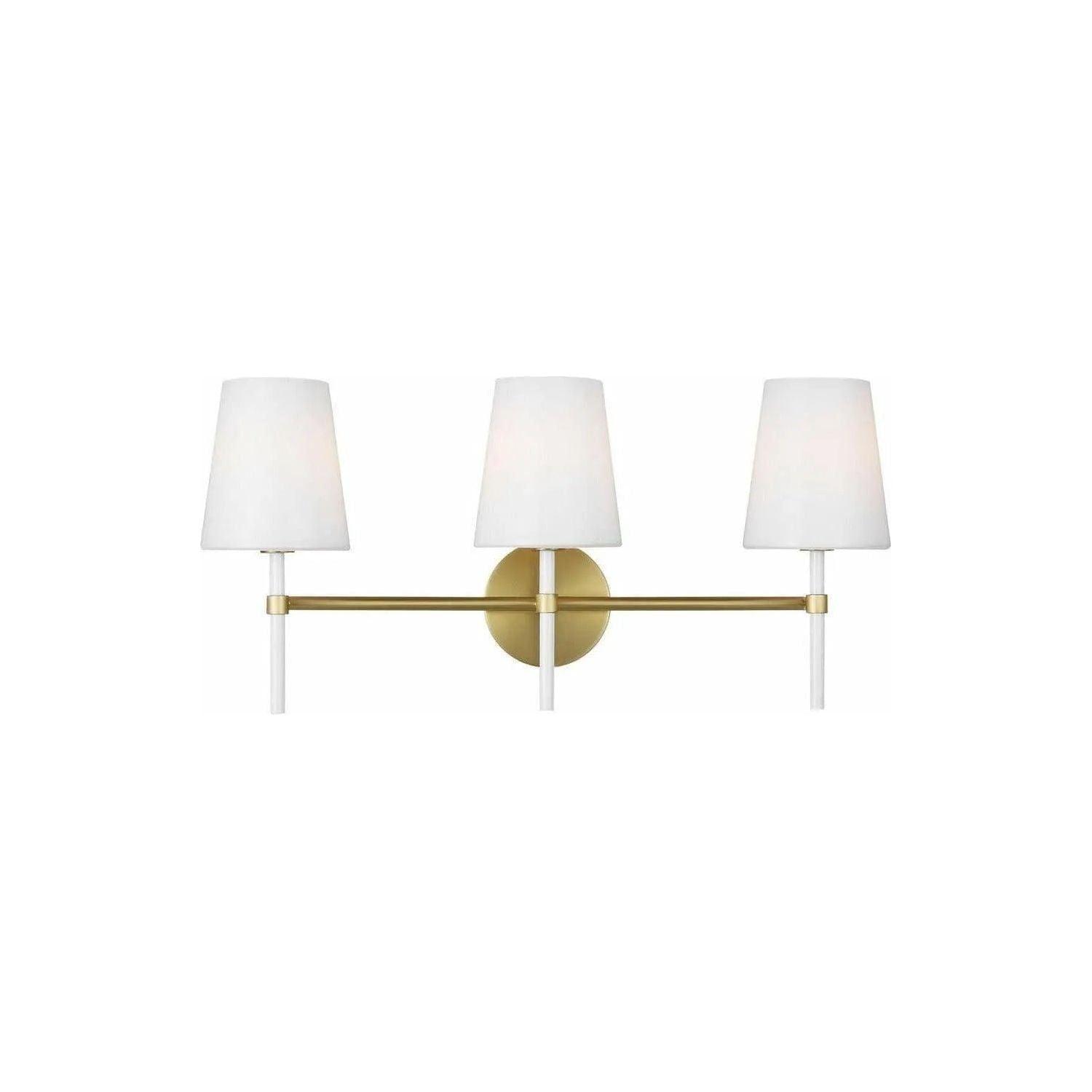 Visual Comfort Studio Collection - Monroe Triple Vanity - KSV1013BBSGW - Canada Light Shop