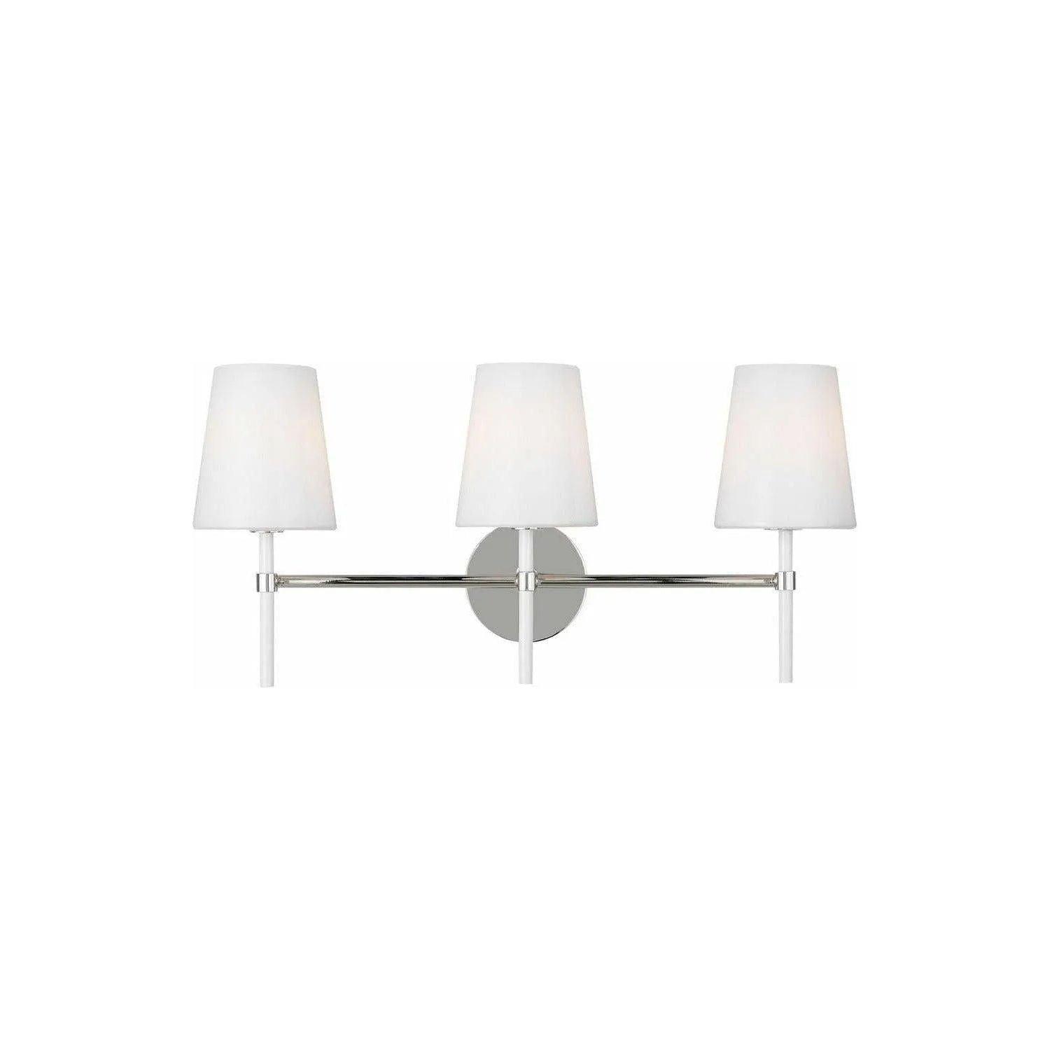 Visual Comfort Studio Collection - Monroe Triple Vanity - KSV1013PNGW - Canada Light Shop