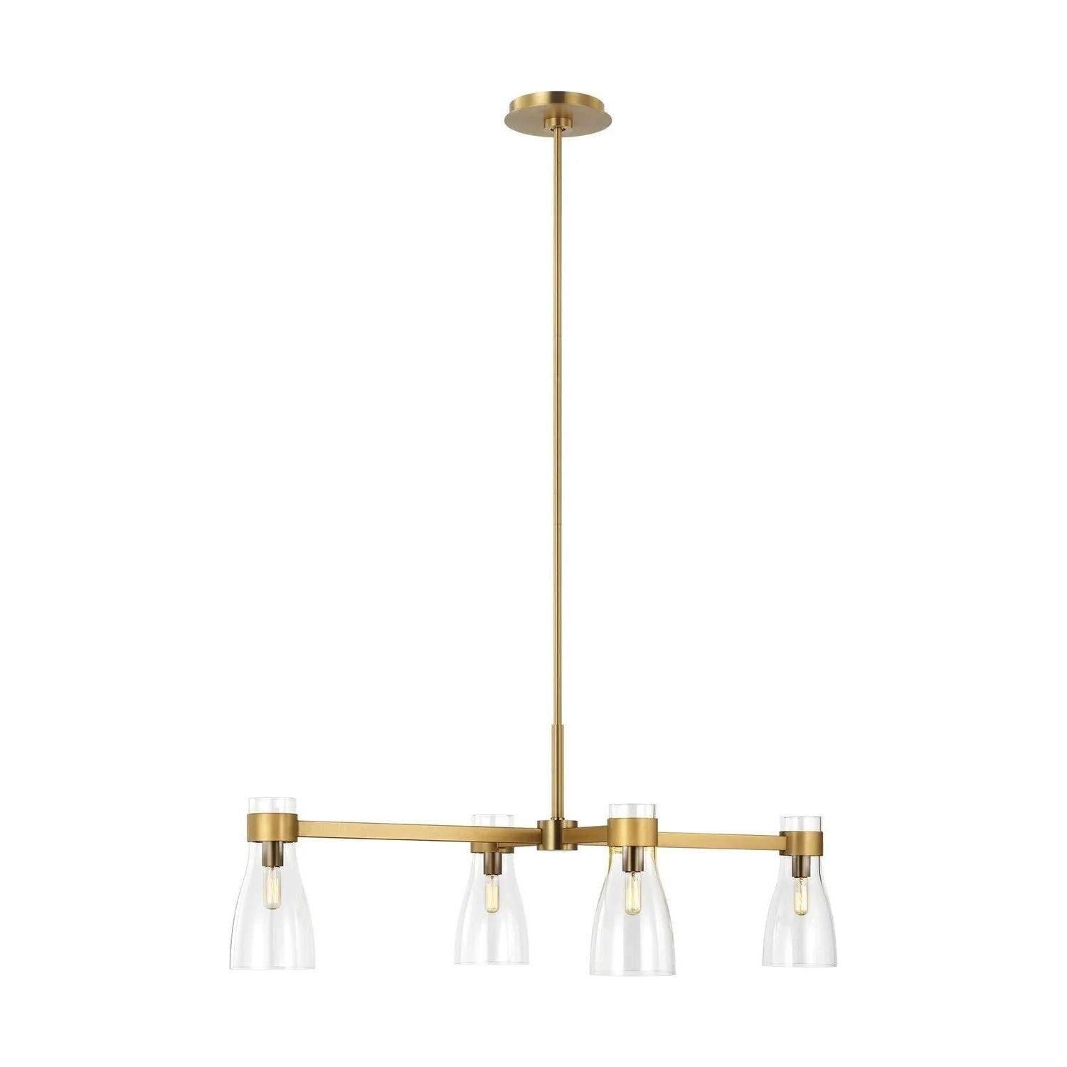 Visual Comfort Studio Collection - Moritz Linear Chandelier - AEC1014BBS - Canada Light Shop