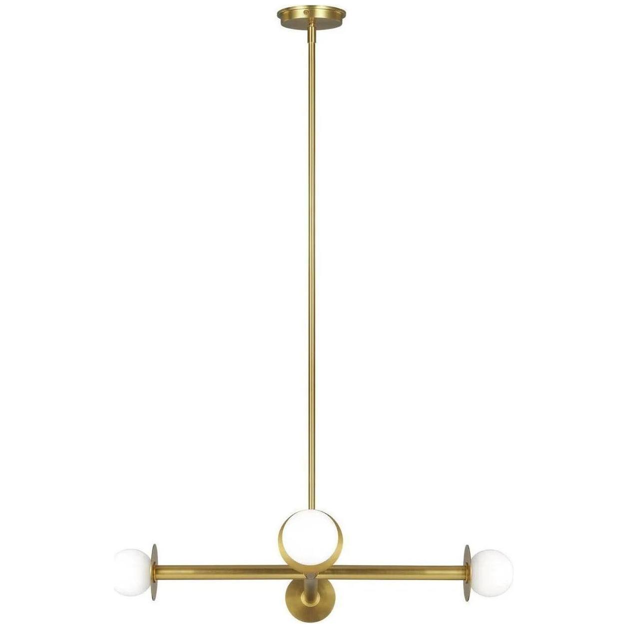 Visual Comfort Studio Collection - Nodes Chandelier - KC1064BBS - Canada Light Shop