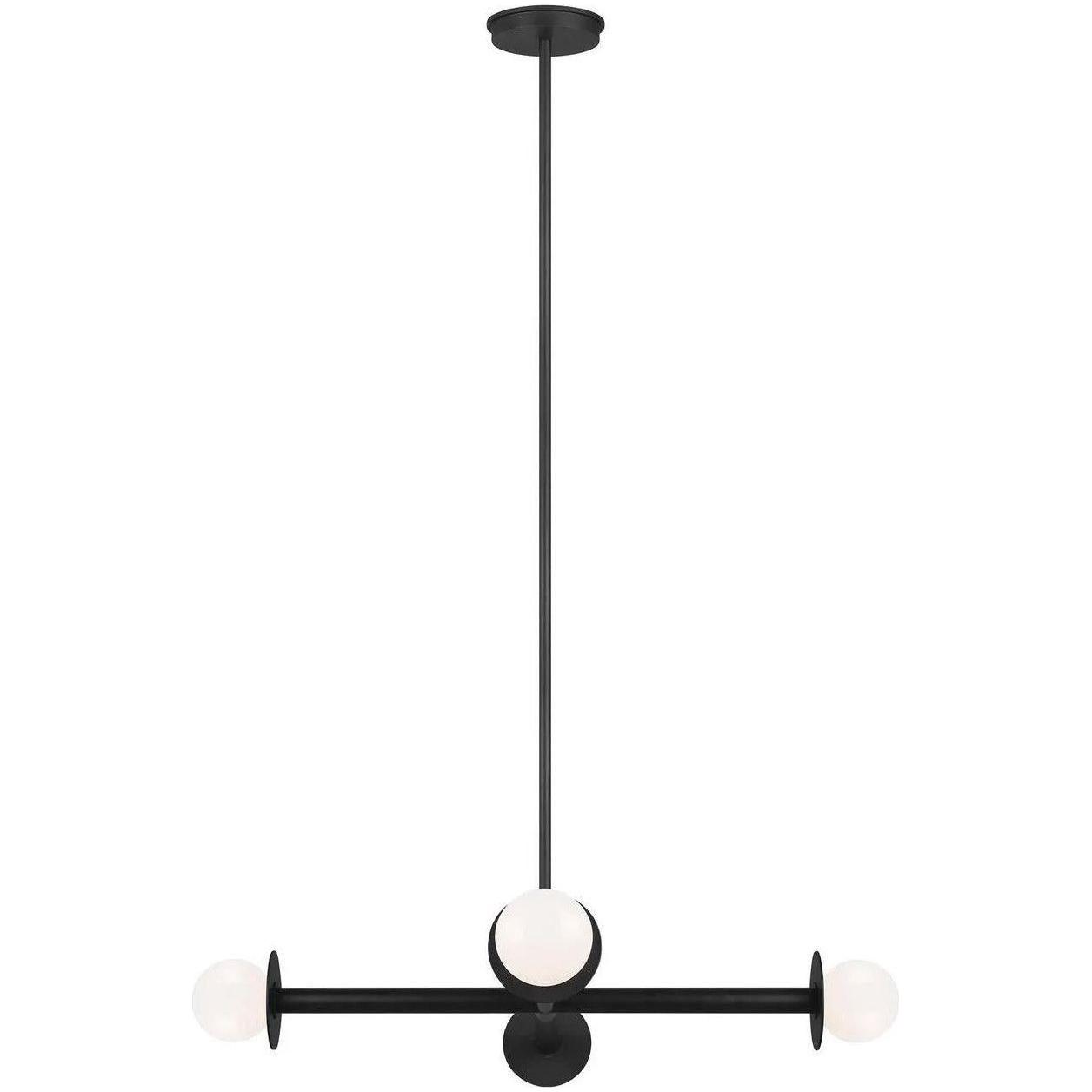 Visual Comfort Studio Collection - Nodes Chandelier - KC1064MBK - Canada Light Shop
