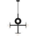 Visual Comfort Studio Collection - Nodes Linear Chandelier - KC1035MBK - Canada Light Shop