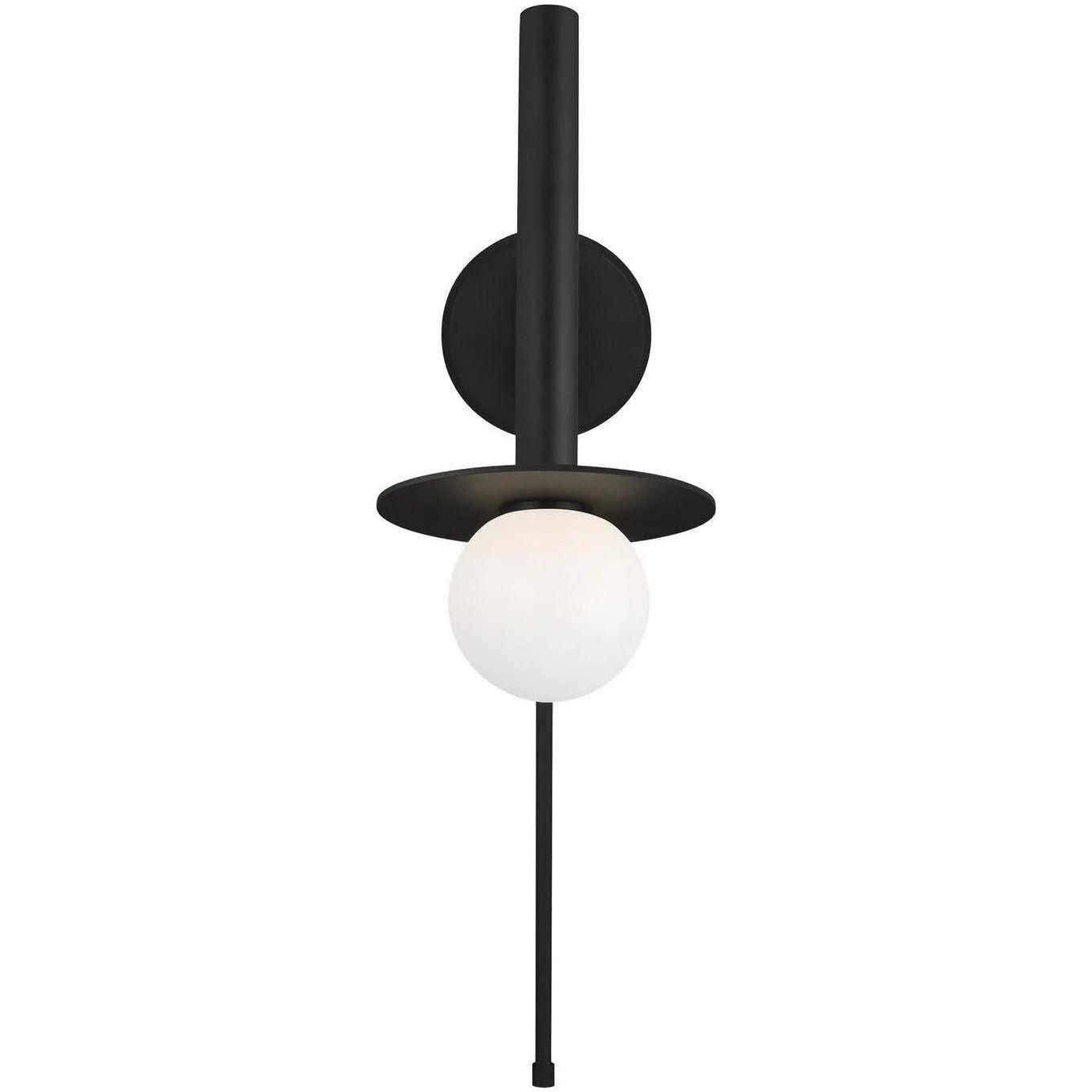 Visual Comfort Studio Collection - Nodes Pivot Wall Sconce - KW1021MBK - Canada Light Shop