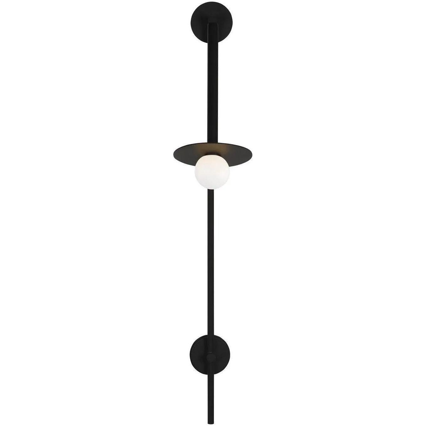 Visual Comfort Studio Collection - Nodes Pivot Wall Sconce - KW1031MBK - Canada Light Shop
