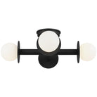 Visual Comfort Studio Collection - Nodes Semi-Flush Mount - KF1034MBK - Canada Light Shop