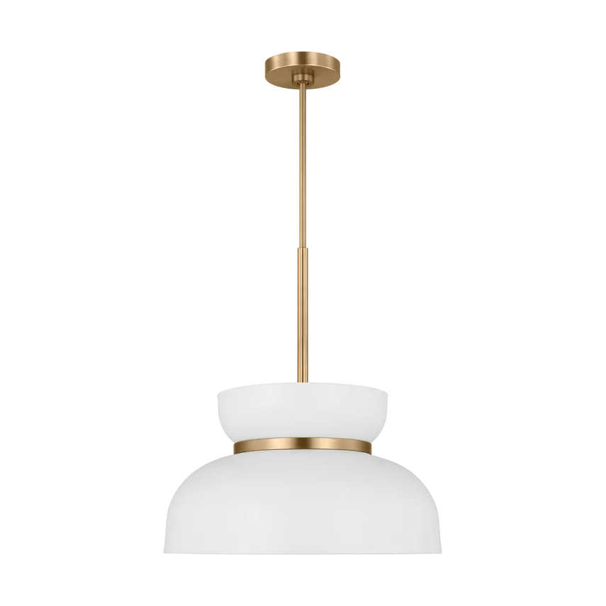 Visual Comfort Studio Collection - Pemberton Pendant - DJP1111SBMWT - Canada Light Shop