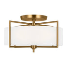 Visual Comfort Studio Collection - Perno Semi-Flush Mount - CF1113BBS - Canada Light Shop