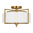Visual Comfort Studio Collection - Perno Semi-Flush Mount - CF1122BBS - Canada Light Shop