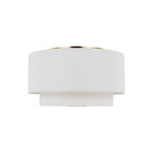 Visual Comfort Studio Collection - Sawyer Flush Mount - KSF1043BBS - Canada Light Shop