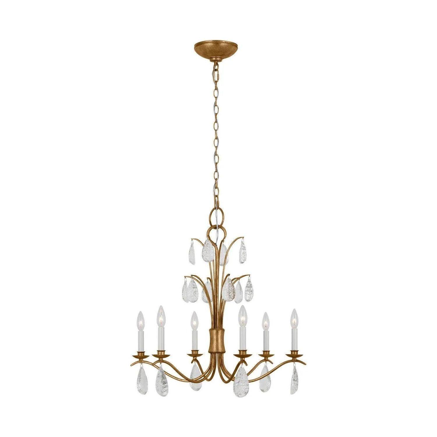 Visual Comfort Studio Collection - Shannon Chandelier - CC1616ADB - Canada Light Shop