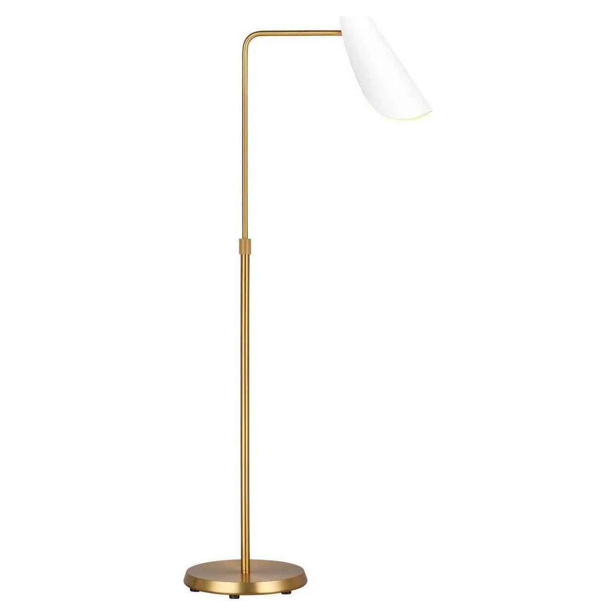 Visual Comfort Studio Collection - Tresa Floor Lamp - AET1001BBSMWT1 - Canada Light Shop