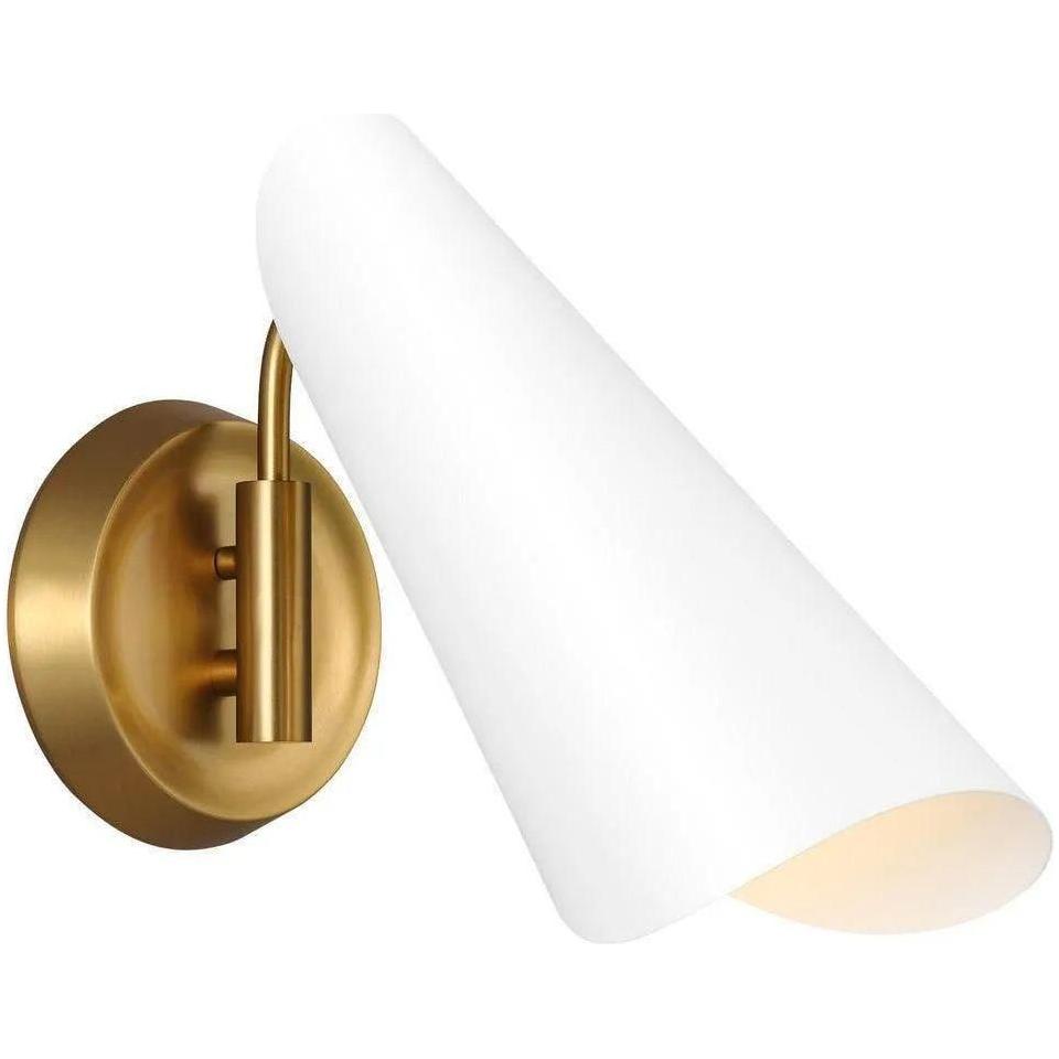 Visual Comfort Studio Collection - Tresa Wall Sconce - AEW1001BBSMWT - Canada Light Shop