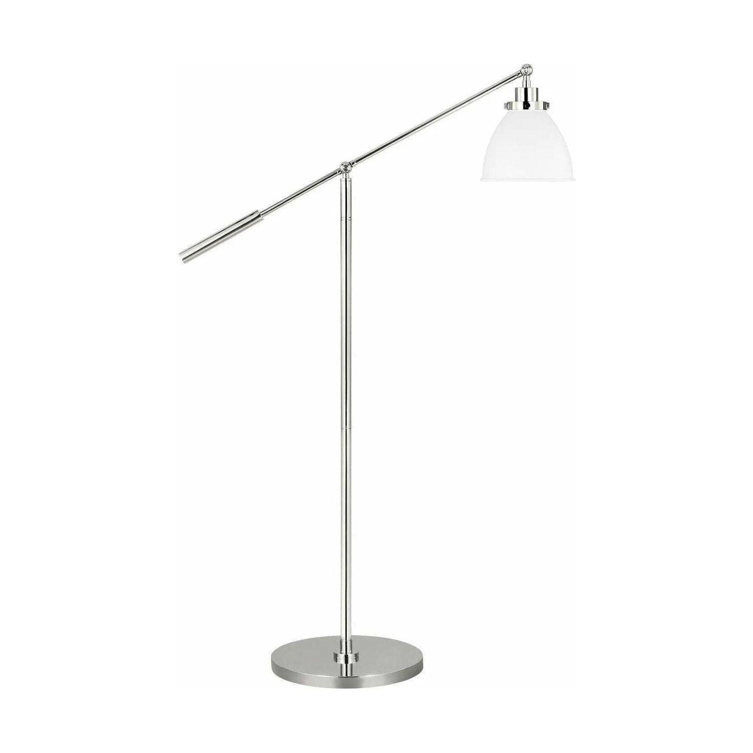 Visual Comfort Studio Collection - Wellfleet Dome Floor Lamp - CT1131MWTPN1 - Canada Light Shop