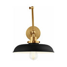 Visual Comfort Studio Collection - Wellfleet Double Arm Wide Wall Sconce - CW1171MBKBBS - Canada Light Shop