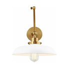 Visual Comfort Studio Collection - Wellfleet Double Arm Wide Wall Sconce - CW1171MWTBBS - Canada Light Shop